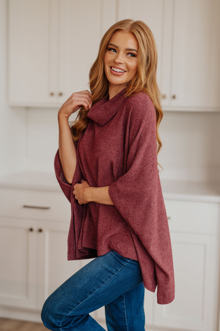 Forgive Me Cowl Neck Poncho-Layers-Ave Shops-[option4]-[option5]-[option6]-[option7]-[option8]-Shop-Boutique-Clothing-for-Women-Online