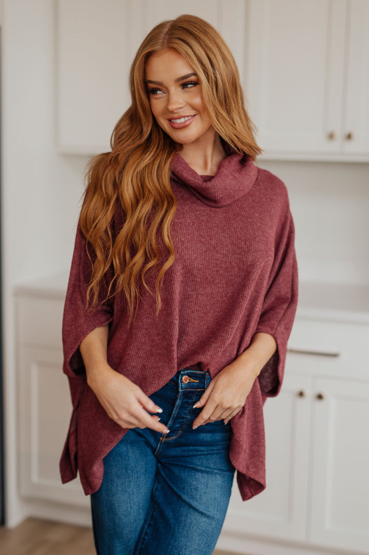 Forgive Me Cowl Neck Poncho-Layers-Ave Shops-[option4]-[option5]-[option6]-[option7]-[option8]-Shop-Boutique-Clothing-for-Women-Online