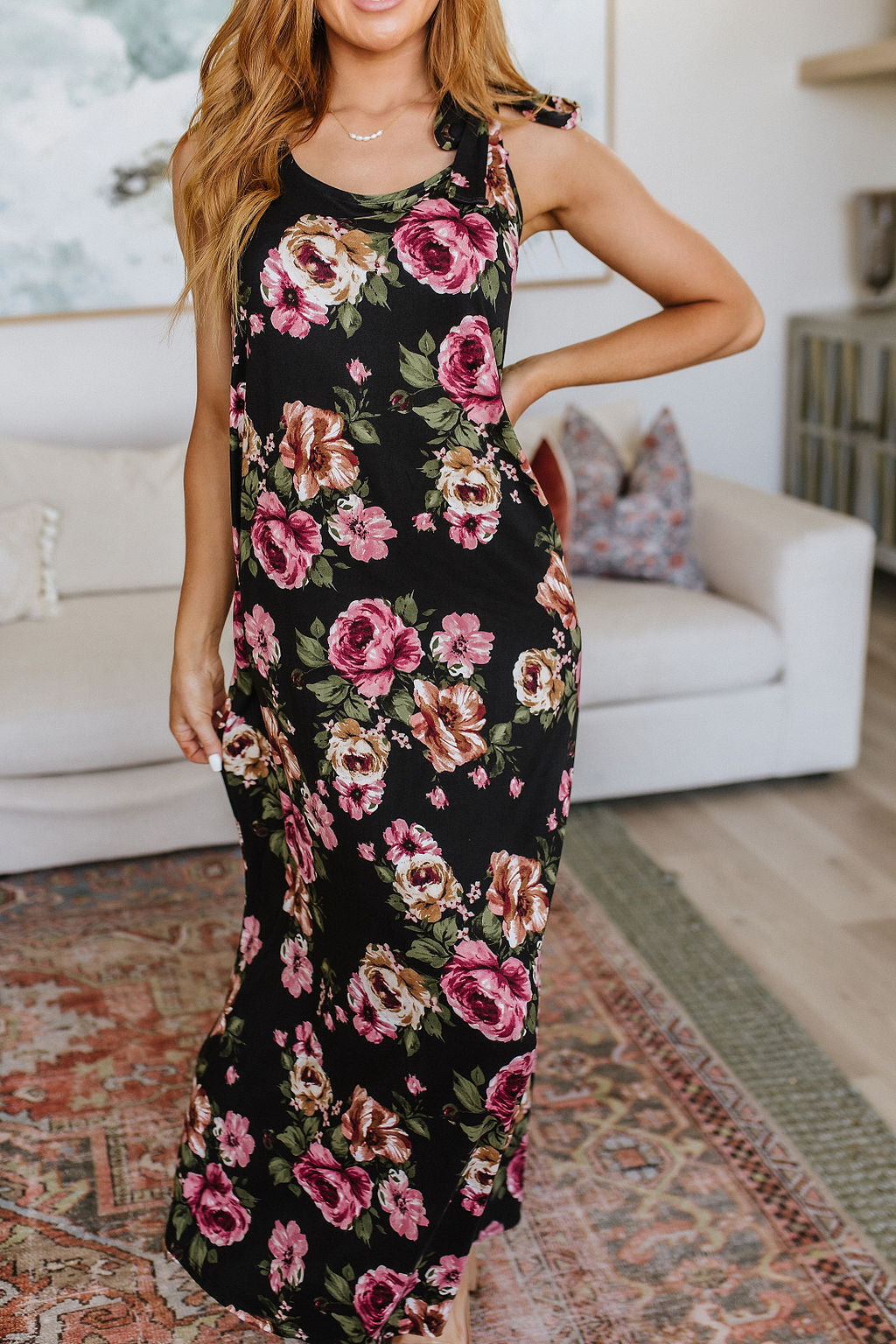 Fortuitous in Floral Maxi Dress-Dresses-Ave Shops-[option4]-[option5]-[option6]-[option7]-[option8]-Shop-Boutique-Clothing-for-Women-Online