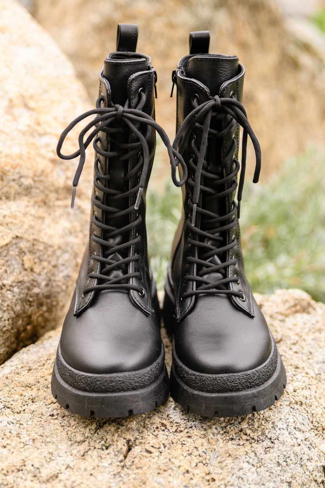 Fresh Feels Combat Boots In Black-Womens-Ave Shops-[option4]-[option5]-[option6]-[option7]-[option8]-Shop-Boutique-Clothing-for-Women-Online