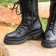 Fresh Feels Combat Boots In Black-Womens-Ave Shops-[option4]-[option5]-[option6]-[option7]-[option8]-Shop-Boutique-Clothing-for-Women-Online