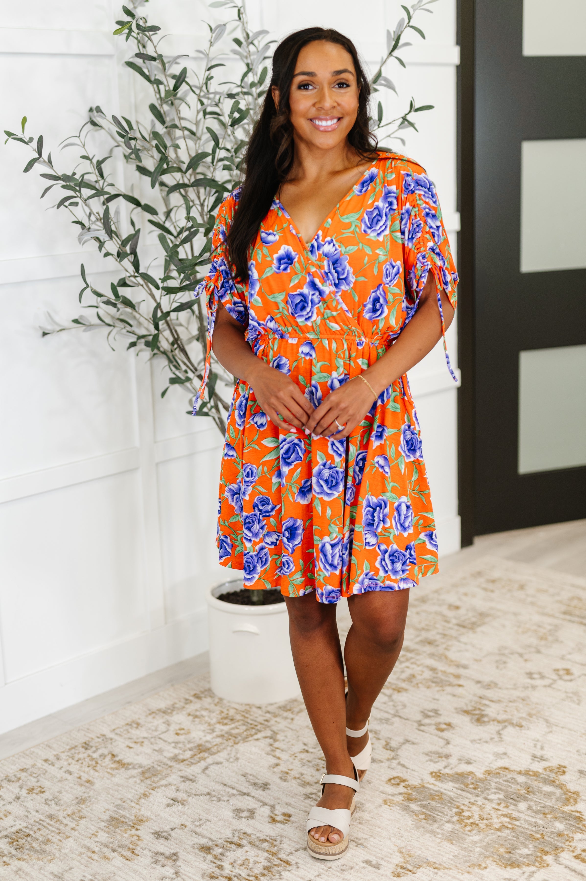 Frock Star V-Neck Skort Dress-Womens-Ave Shops-[option4]-[option5]-[option6]-[option7]-[option8]-Shop-Boutique-Clothing-for-Women-Online