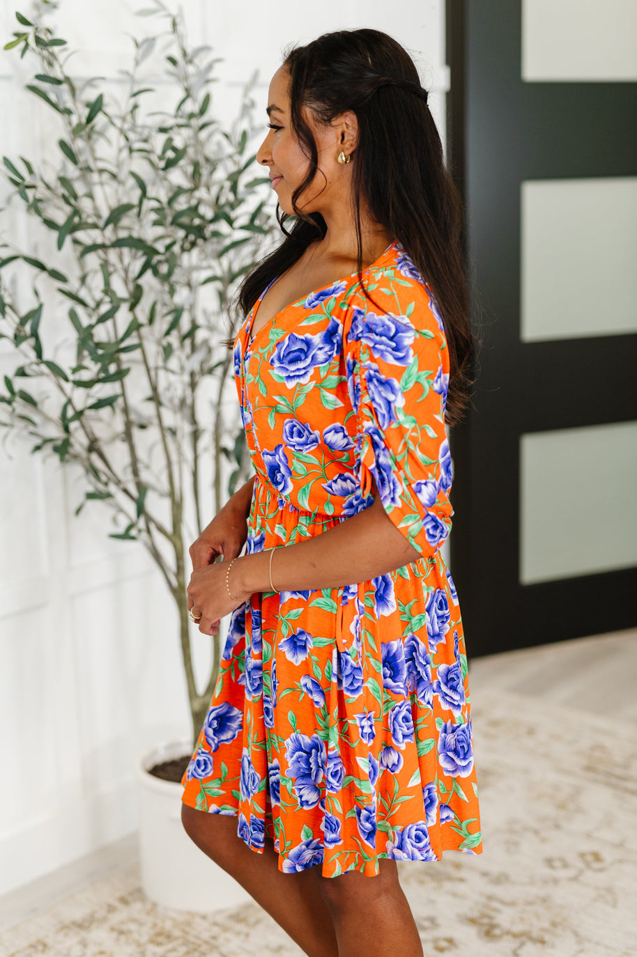 Frock Star V-Neck Skort Dress-Womens-Ave Shops-[option4]-[option5]-[option6]-[option7]-[option8]-Shop-Boutique-Clothing-for-Women-Online