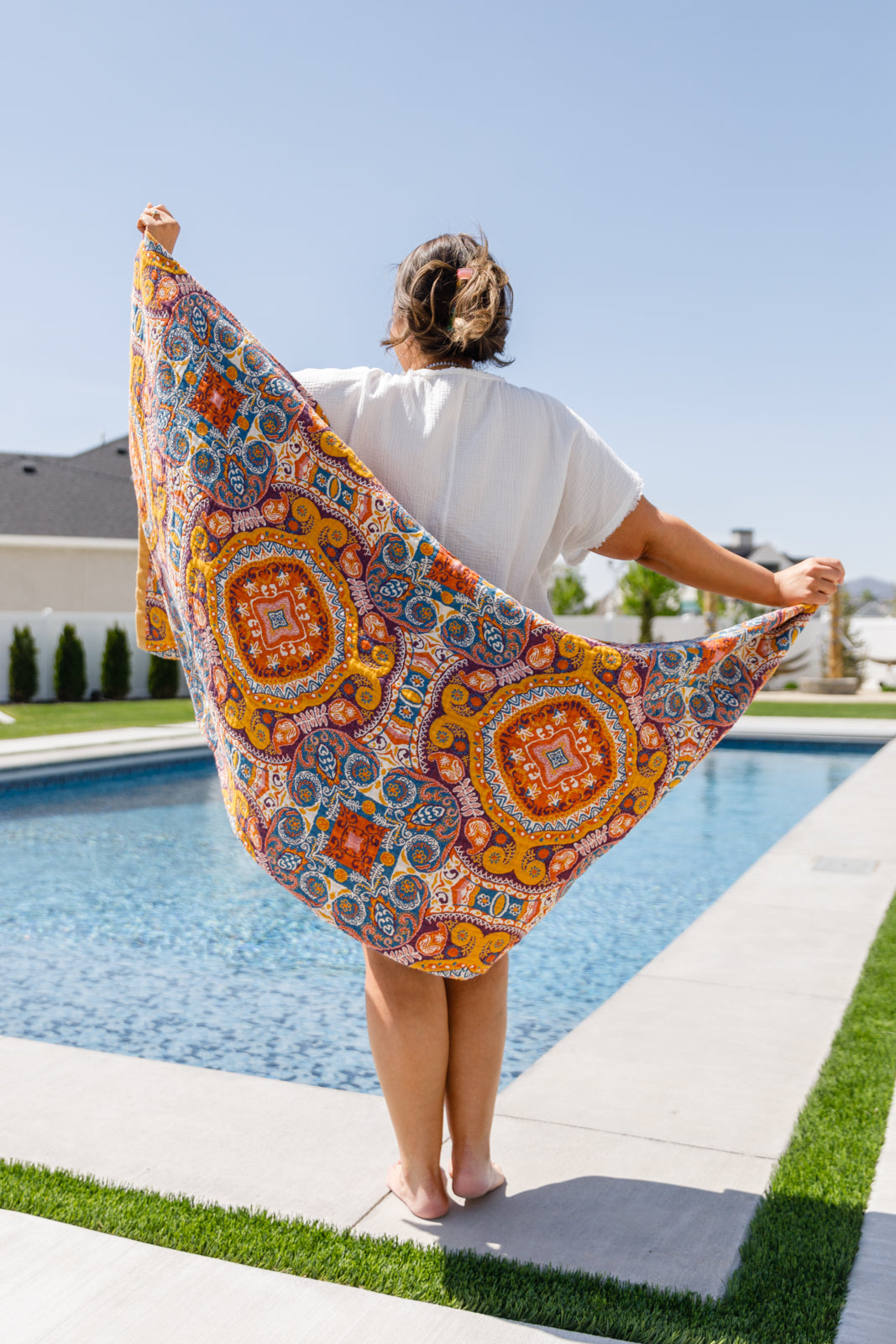 Luxury Beach Towel in Boho Medallions-Home & Decor-Ave Shops-OS-[option4]-[option5]-[option6]-[option7]-[option8]-Shop-Boutique-Clothing-for-Women-Online