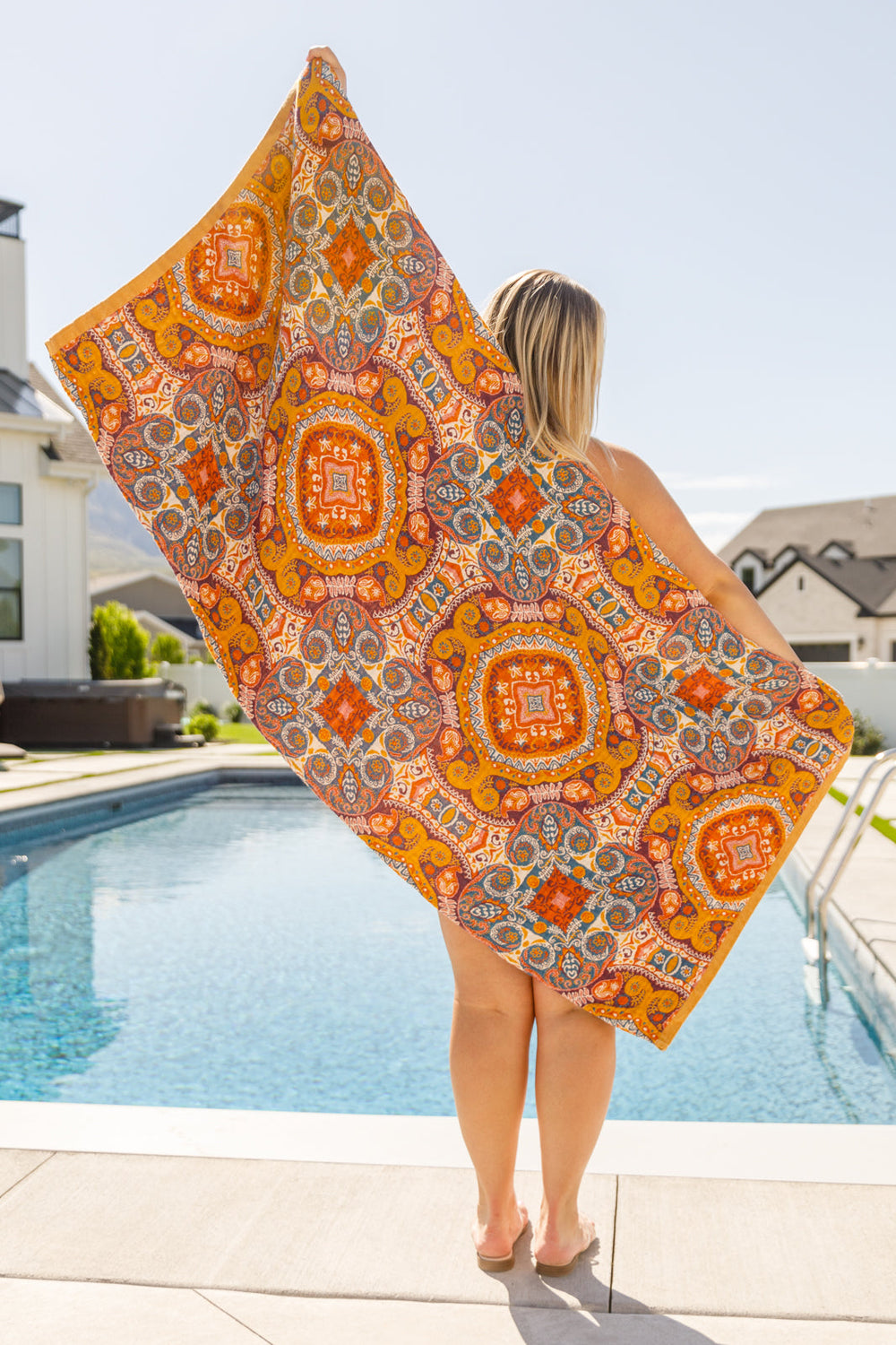 Luxury Beach Towel in Boho Medallions-Home & Decor-Ave Shops-OS-[option4]-[option5]-[option6]-[option7]-[option8]-Shop-Boutique-Clothing-for-Women-Online