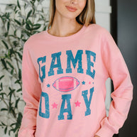 PREORDER: Game Day Graphic Drop Shoulder Sweatshirt-Womens-Ave Shops-[option4]-[option5]-[option6]-[option7]-[option8]-Shop-Boutique-Clothing-for-Women-Online