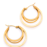Get In Line Hoop Earrings-Accessories-Ave Shops-[option4]-[option5]-[option6]-[option7]-[option8]-Shop-Boutique-Clothing-for-Women-Online