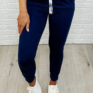Giving the Run Around Joggers in Navy-Womens-Ave Shops-[option4]-[option5]-[option6]-[option7]-[option8]-Shop-Boutique-Clothing-for-Women-Online
