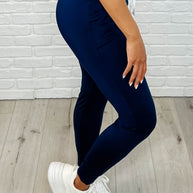 Giving the Run Around Joggers in Navy-Womens-Ave Shops-[option4]-[option5]-[option6]-[option7]-[option8]-Shop-Boutique-Clothing-for-Women-Online
