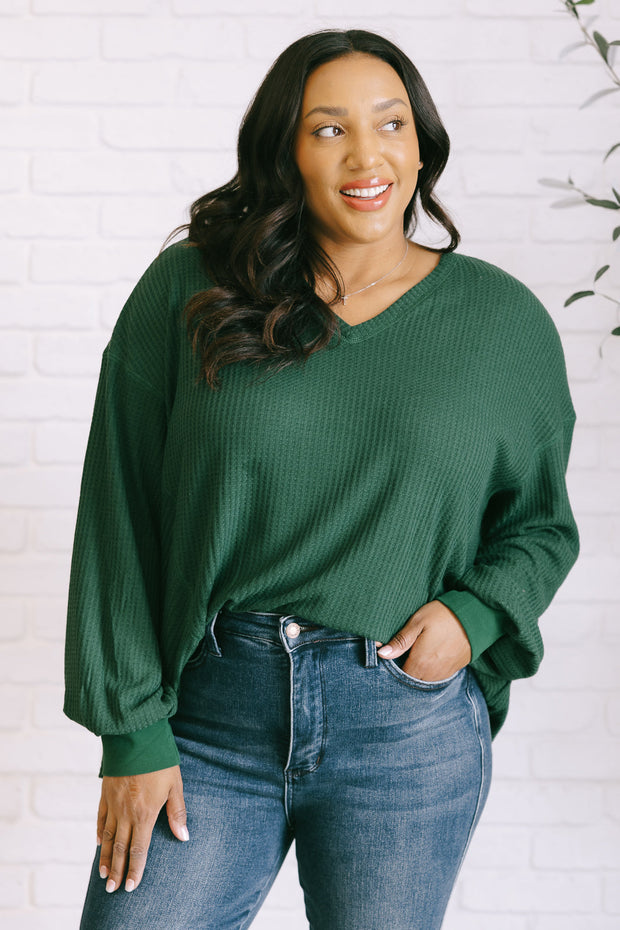 Good Things Are Coming V-Neck Top in Green-Tops-Ave Shops-[option4]-[option5]-[option6]-[option7]-[option8]-Shop-Boutique-Clothing-for-Women-Online
