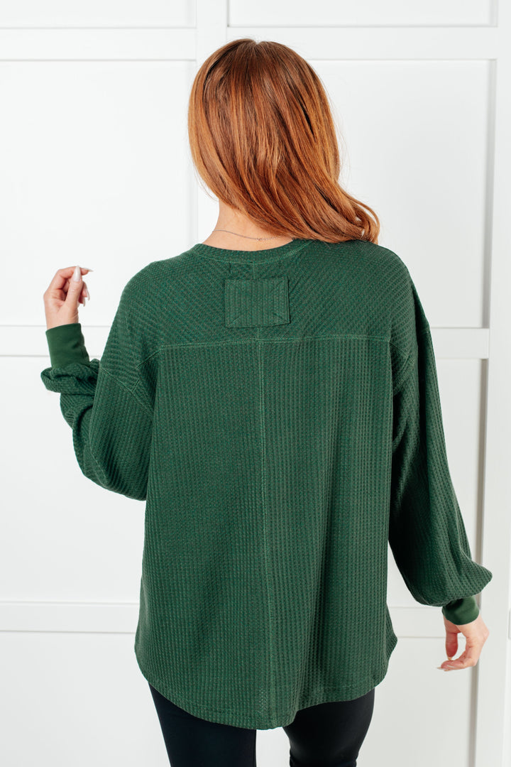 Good Things Are Coming V-Neck Top in Green-Tops-Ave Shops-[option4]-[option5]-[option6]-[option7]-[option8]-Shop-Boutique-Clothing-for-Women-Online