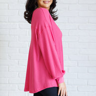 Good Things Are Coming V-Neck Top in Pink-Tops-Ave Shops-[option4]-[option5]-[option6]-[option7]-[option8]-Shop-Boutique-Clothing-for-Women-Online
