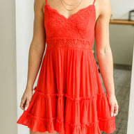 Got The Glow Dress In Red-Womens-Ave Shops-[option4]-[option5]-[option6]-[option7]-[option8]-Shop-Boutique-Clothing-for-Women-Online