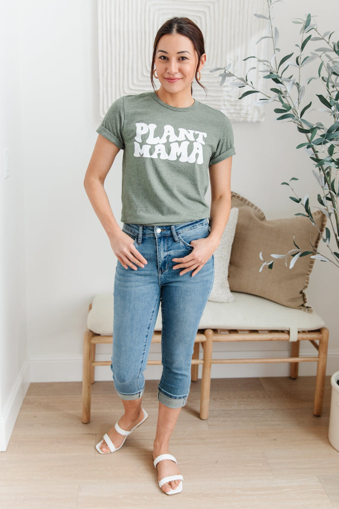 Green Thumb Graphic Tee-Womens-Ave Shops-[option4]-[option5]-[option6]-[option7]-[option8]-Shop-Boutique-Clothing-for-Women-Online