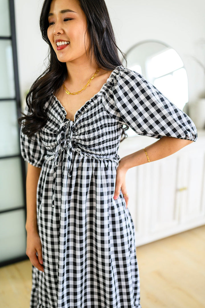 Greenville Gingham Midi Dress-Dresses-Ave Shops-[option4]-[option5]-[option6]-[option7]-[option8]-Shop-Boutique-Clothing-for-Women-Online