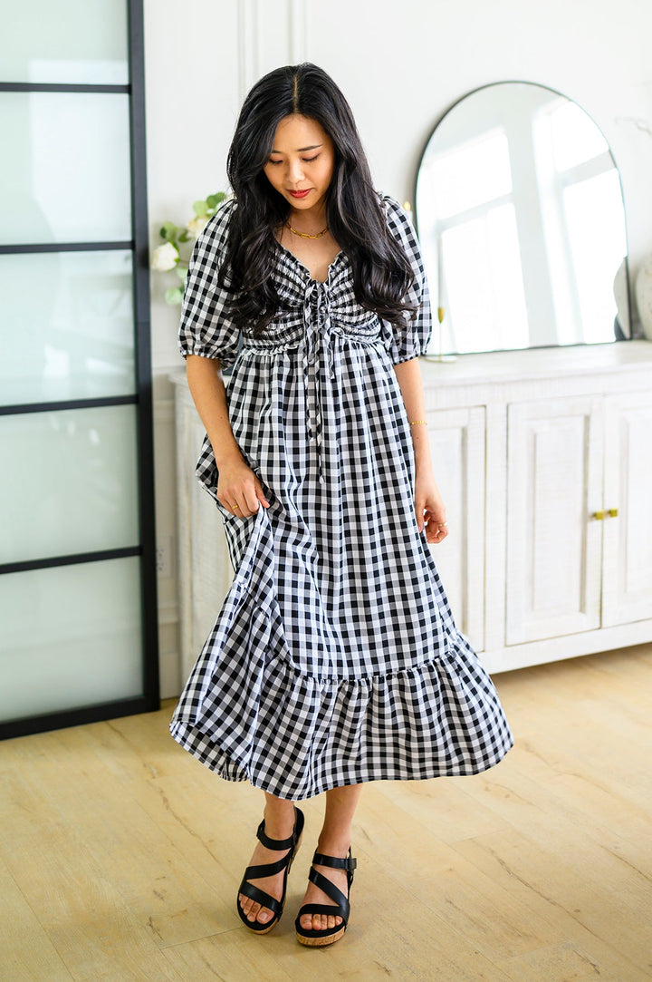 Greenville Gingham Midi Dress-Dresses-Ave Shops-[option4]-[option5]-[option6]-[option7]-[option8]-Shop-Boutique-Clothing-for-Women-Online