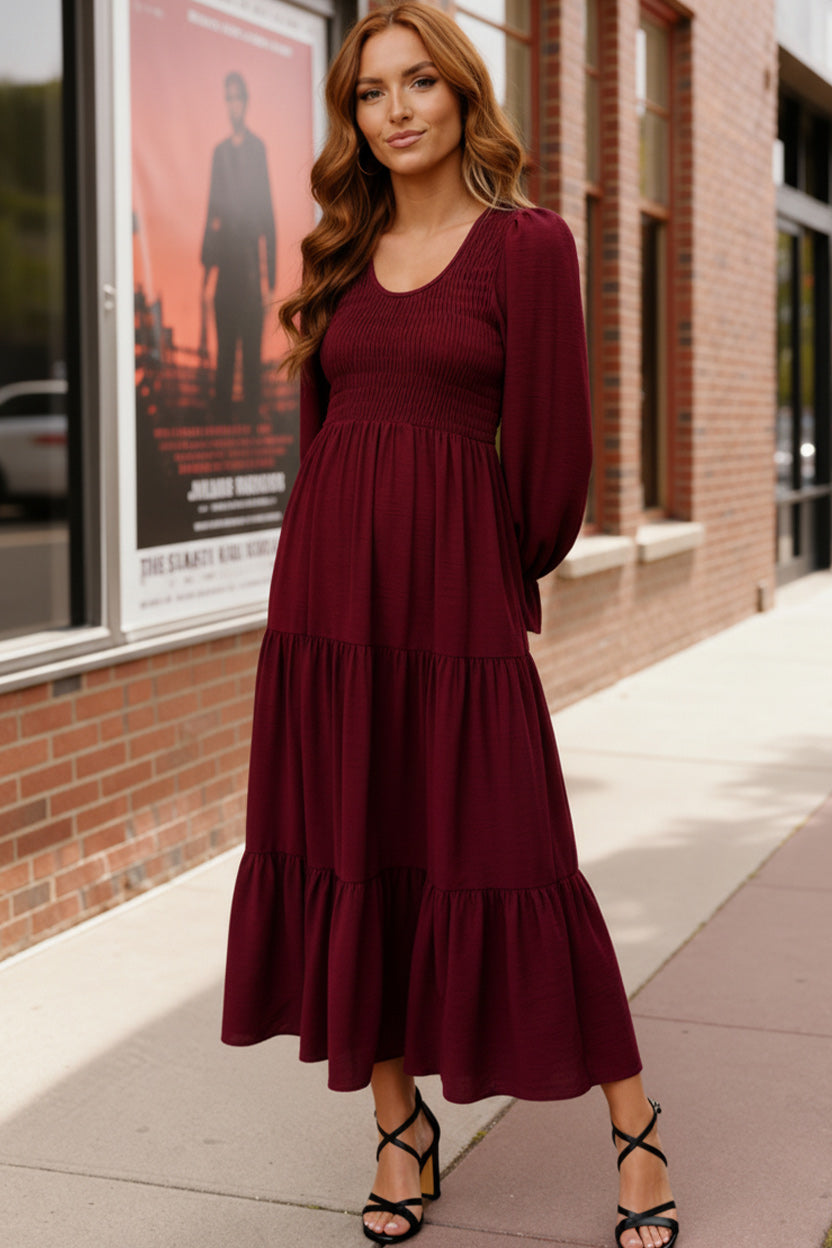 Burgundy Magic Maxi Dress-Haptics-[option4]-[option5]-[option6]-[option7]-[option8]-Shop-Boutique-Clothing-for-Women-Online