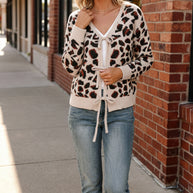 Leopard Love Lace-Up Cardigan-Haptics-[option4]-[option5]-[option6]-[option7]-[option8]-Shop-Boutique-Clothing-for-Women-Online
