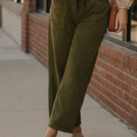 Stealth Mode Olive Drawstring Pants-Haptics-[option4]-[option5]-[option6]-[option7]-[option8]-Shop-Boutique-Clothing-for-Women-Online