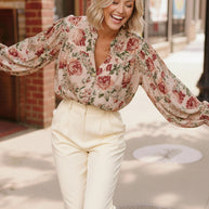 Petals & Poetry Blouse-Haptics-[option4]-[option5]-[option6]-[option7]-[option8]-Shop-Boutique-Clothing-for-Women-Online