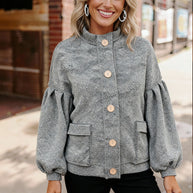 At the Mountain Lodge Button Jacket-Haptics-[option4]-[option5]-[option6]-[option7]-[option8]-Shop-Boutique-Clothing-for-Women-Online