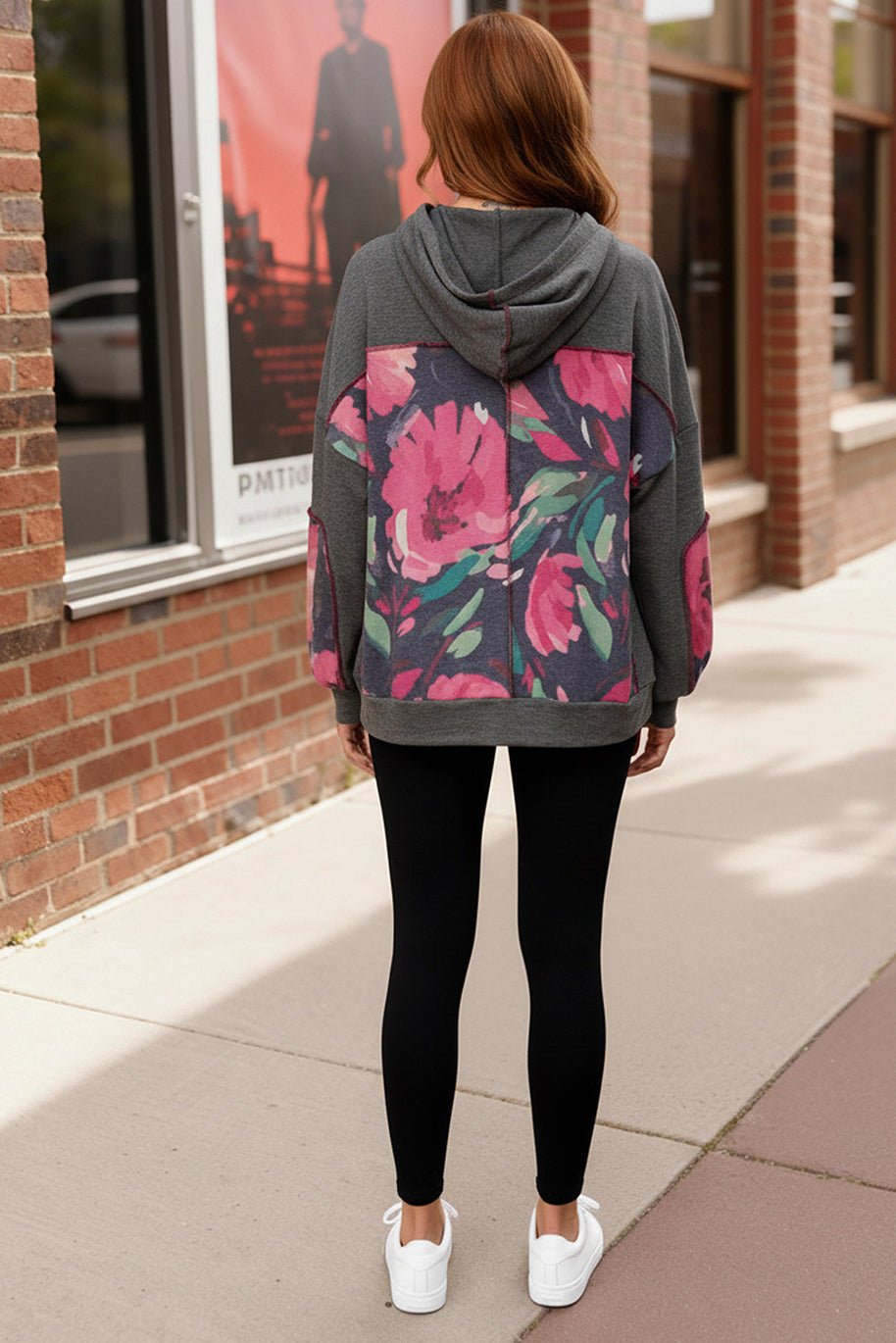 Flower Burst Cozy Hoodie-Haptics-[option4]-[option5]-[option6]-[option7]-[option8]-Shop-Boutique-Clothing-for-Women-Online