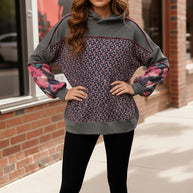 Flower Burst Cozy Hoodie-Haptics-[option4]-[option5]-[option6]-[option7]-[option8]-Shop-Boutique-Clothing-for-Women-Online