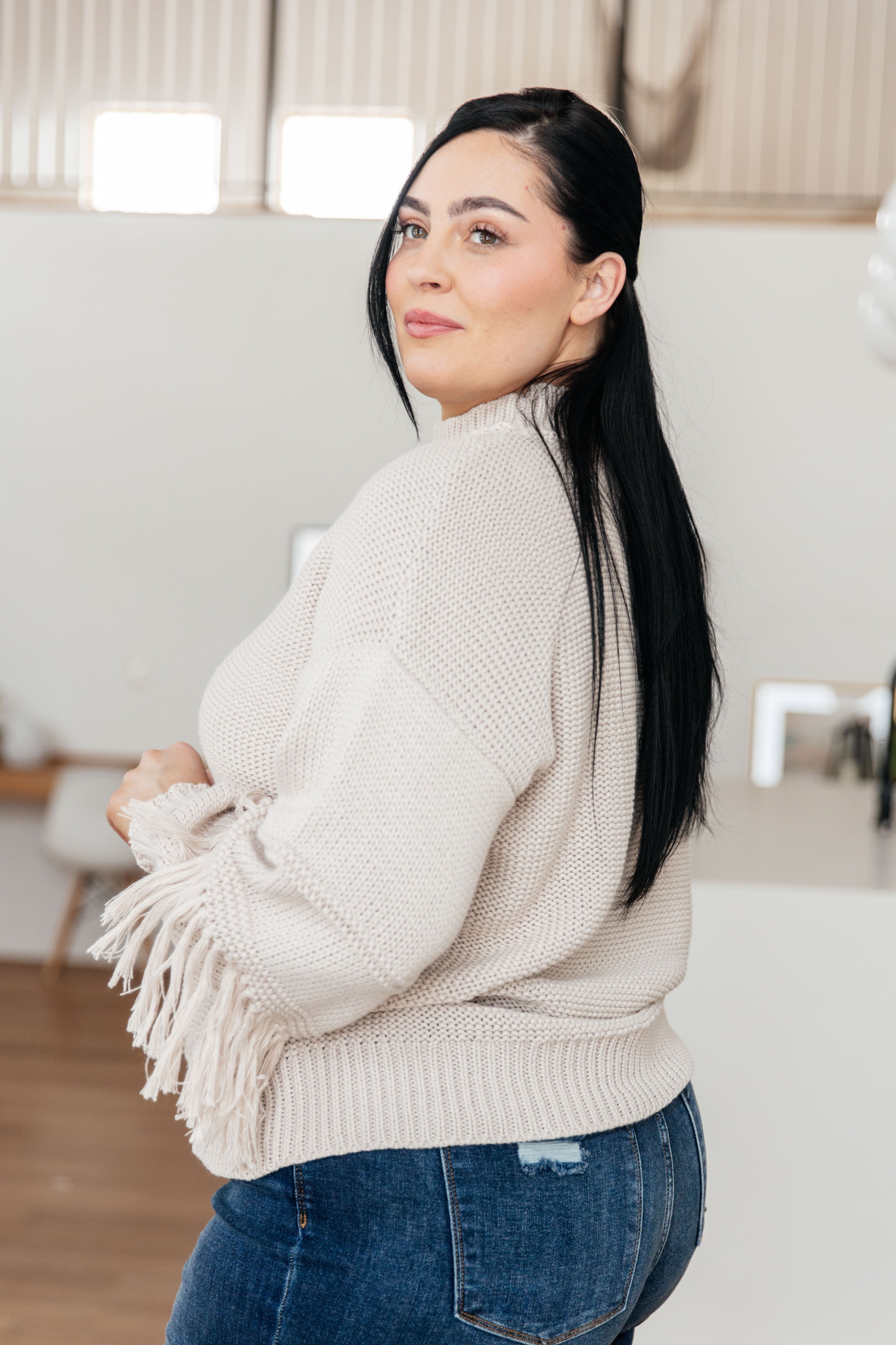 Handle It All Fringe Detail Sweater-Tops-Ave Shops-[option4]-[option5]-[option6]-[option7]-[option8]-Shop-Boutique-Clothing-for-Women-Online