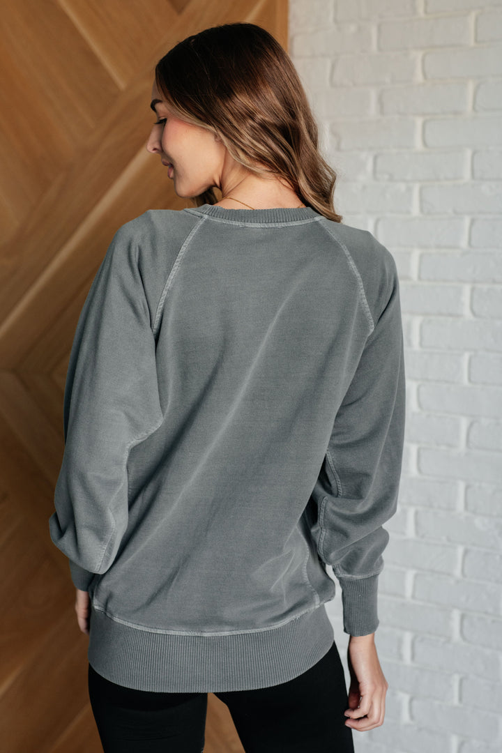 Zenana Hands Down Favorite Sweatshirt in Ash Jade-Athleisure-Ave Shops-[option4]-[option5]-[option6]-[option7]-[option8]-Shop-Boutique-Clothing-for-Women-Online