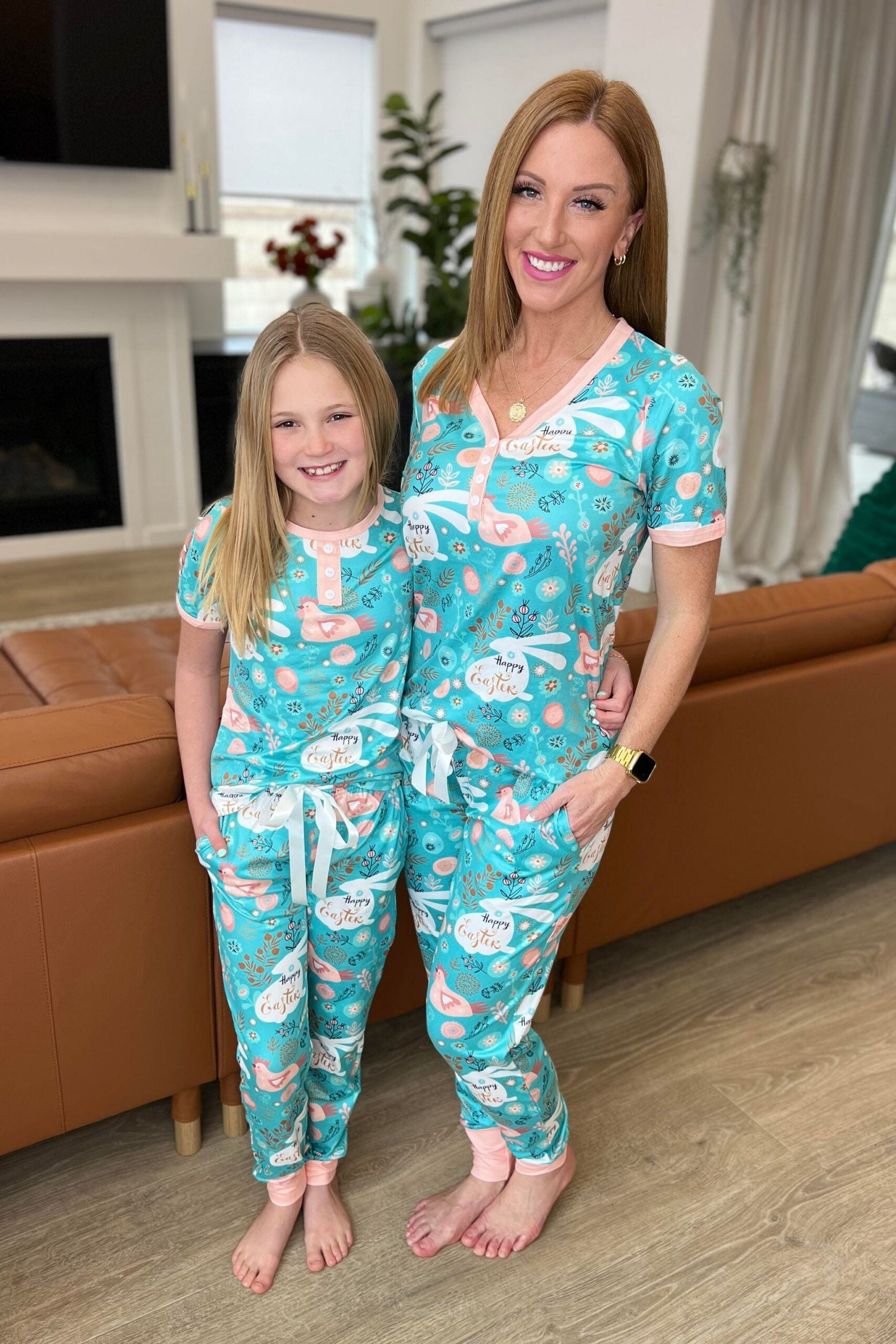 Family discount easter pajamas