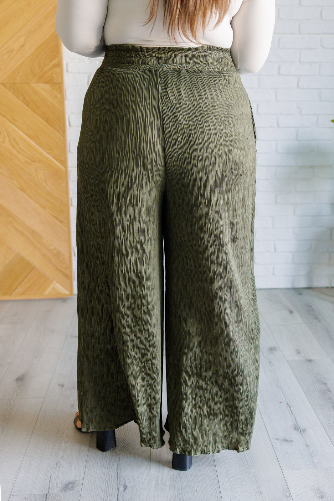 Harmony High Rise Wide Pants in Olive-Bottoms-Ave Shops-[option4]-[option5]-[option6]-[option7]-[option8]-Shop-Boutique-Clothing-for-Women-Online