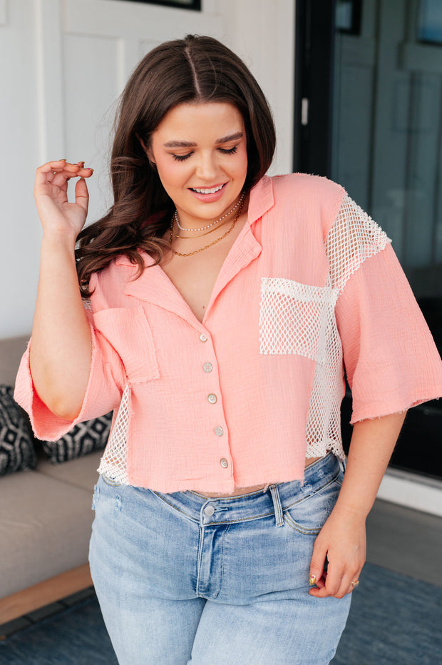 POL Havana Nights Button Up Top-Tops-Ave Shops-[option4]-[option5]-[option6]-[option7]-[option8]-Shop-Boutique-Clothing-for-Women-Online