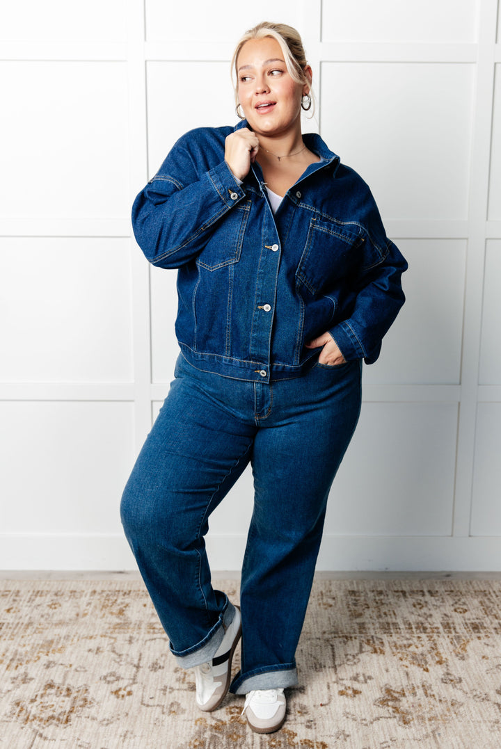 Have We Met Oversized Denim Jacket-Denim-Ave Shops-[option4]-[option5]-[option6]-[option7]-[option8]-Shop-Boutique-Clothing-for-Women-Online