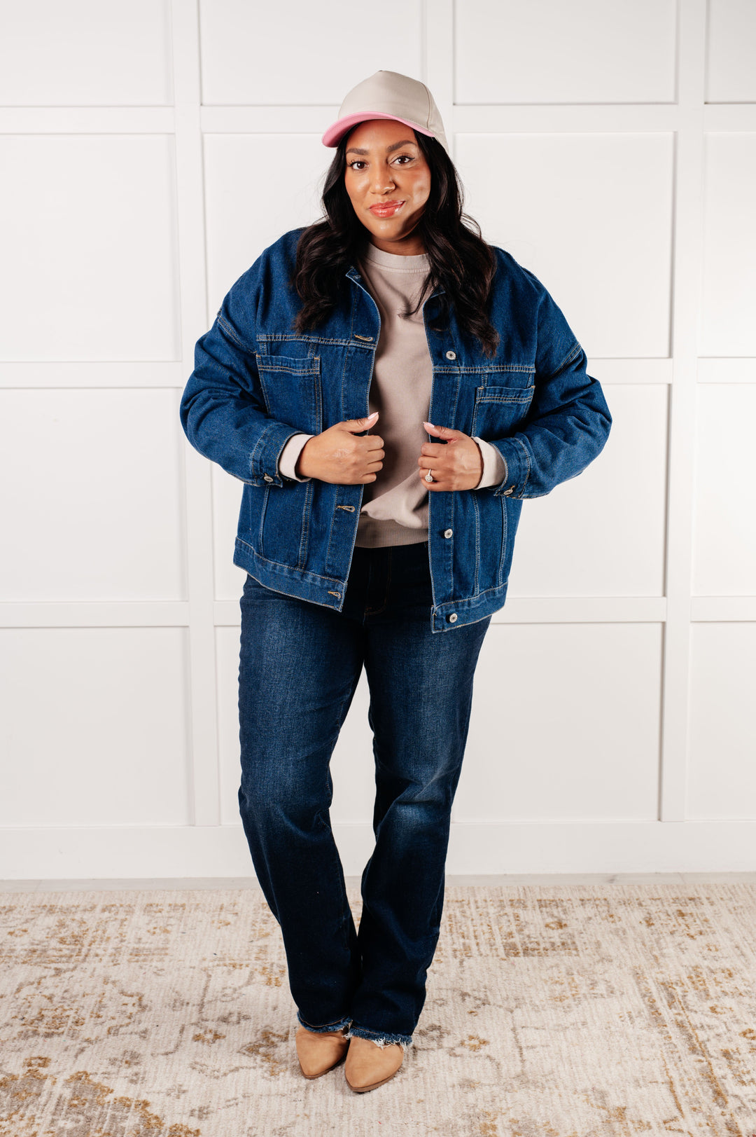 Have We Met Oversized Denim Jacket-Denim-Ave Shops-[option4]-[option5]-[option6]-[option7]-[option8]-Shop-Boutique-Clothing-for-Women-Online