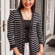 Have You Heard Cardigan in Black-Womens-Ave Shops-[option4]-[option5]-[option6]-[option7]-[option8]-Shop-Boutique-Clothing-for-Women-Online