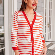 Have You Heard Cardigan in Red-Womens-Ave Shops-[option4]-[option5]-[option6]-[option7]-[option8]-Shop-Boutique-Clothing-for-Women-Online