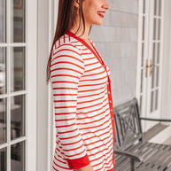 Have You Heard Cardigan in Red-Womens-Ave Shops-[option4]-[option5]-[option6]-[option7]-[option8]-Shop-Boutique-Clothing-for-Women-Online