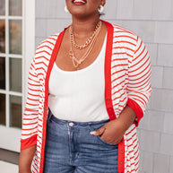 Have You Heard Cardigan in Red-Womens-Ave Shops-[option4]-[option5]-[option6]-[option7]-[option8]-Shop-Boutique-Clothing-for-Women-Online