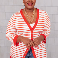 Have You Heard Cardigan in Red-Womens-Ave Shops-[option4]-[option5]-[option6]-[option7]-[option8]-Shop-Boutique-Clothing-for-Women-Online