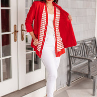 Have You Heard Cardigan in Red-Womens-Ave Shops-[option4]-[option5]-[option6]-[option7]-[option8]-Shop-Boutique-Clothing-for-Women-Online
