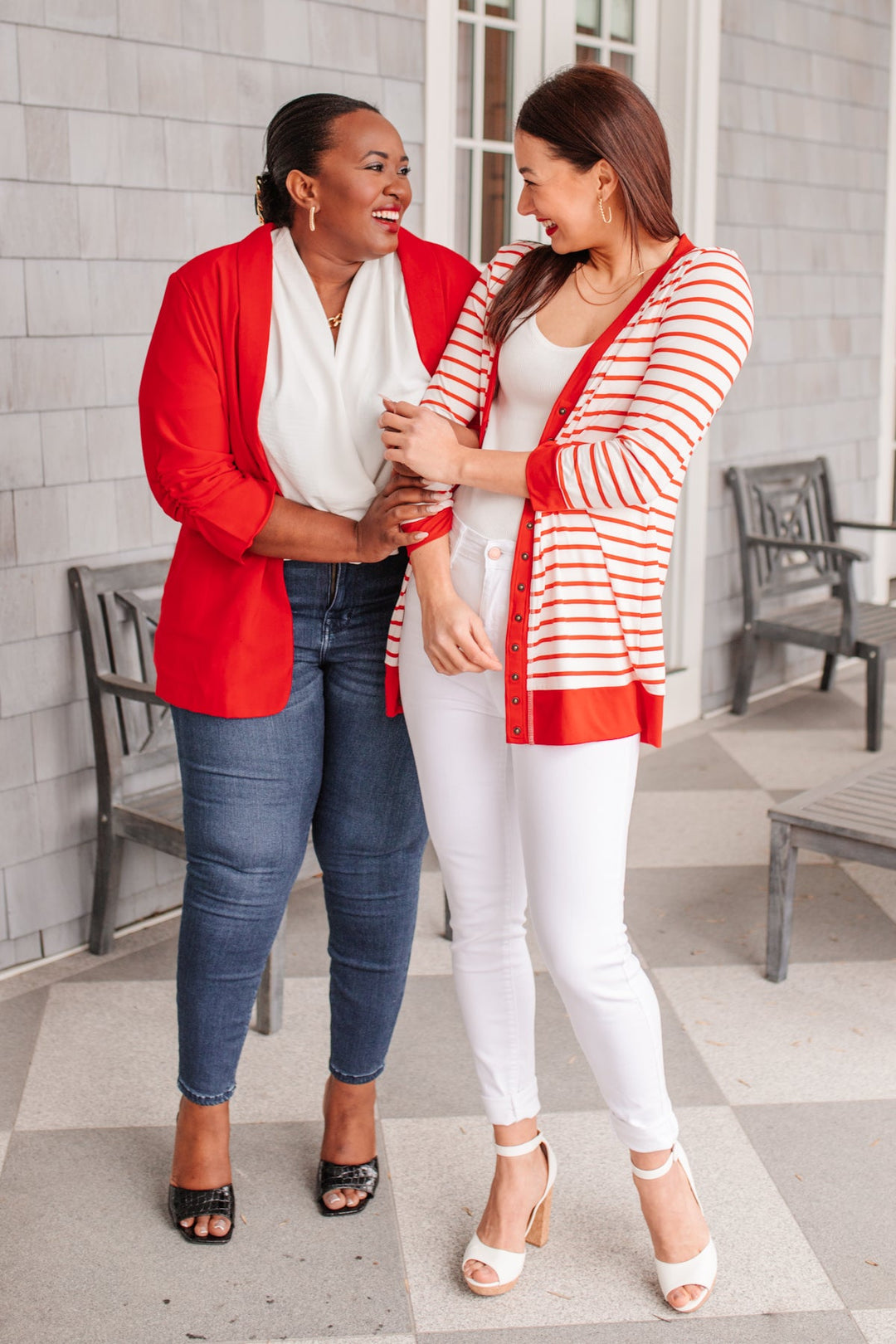 Have You Heard Cardigan in Red-Womens-Ave Shops-[option4]-[option5]-[option6]-[option7]-[option8]-Shop-Boutique-Clothing-for-Women-Online