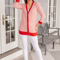 Have You Heard Cardigan in Red-Womens-Ave Shops-[option4]-[option5]-[option6]-[option7]-[option8]-Shop-Boutique-Clothing-for-Women-Online
