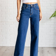 Judy Blue Hazel High Rise Vintage Wide Leg Jeans-Denim-Ave Shops-[option4]-[option5]-[option6]-[option7]-[option8]-Shop-Boutique-Clothing-for-Women-Online