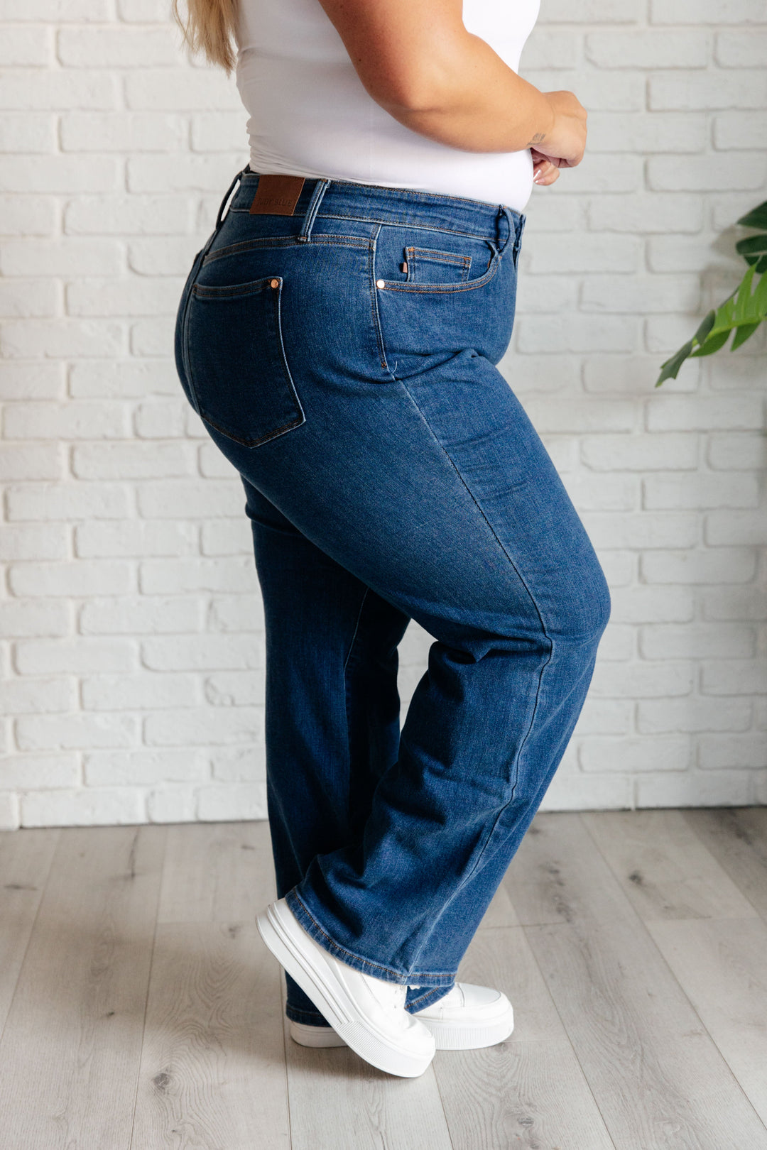 Judy Blue Hazel High Rise Vintage Wide Leg Jeans-Denim-Ave Shops-[option4]-[option5]-[option6]-[option7]-[option8]-Shop-Boutique-Clothing-for-Women-Online