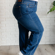 Judy Blue Hazel High Rise Vintage Wide Leg Jeans-Denim-Ave Shops-[option4]-[option5]-[option6]-[option7]-[option8]-Shop-Boutique-Clothing-for-Women-Online