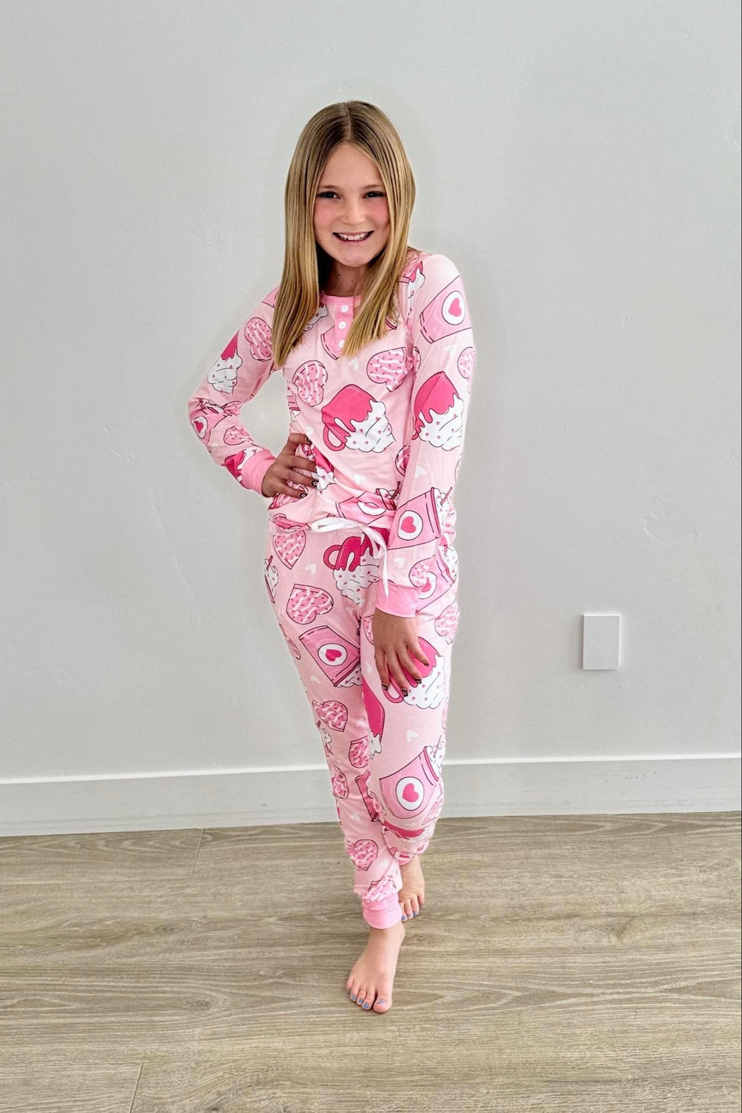 Shirley & Stone Valentines Day Pajama Set - Heart Cake-— Preorder CLOSE 11/29/2024-Shirley & Stone-[option4]-[option5]-[option6]-[option7]-[option8]-Shop-Boutique-Clothing-for-Women-Online