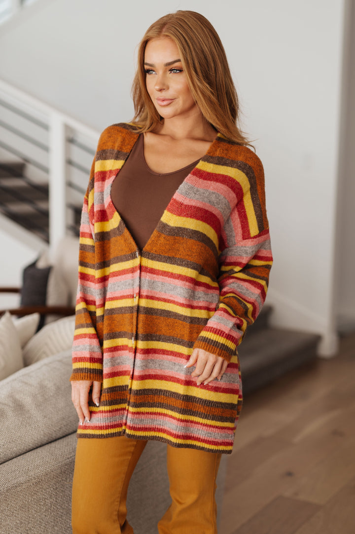 Henny Penny Striped Cardigan-Tops-Ave Shops-[option4]-[option5]-[option6]-[option7]-[option8]-Shop-Boutique-Clothing-for-Women-Online