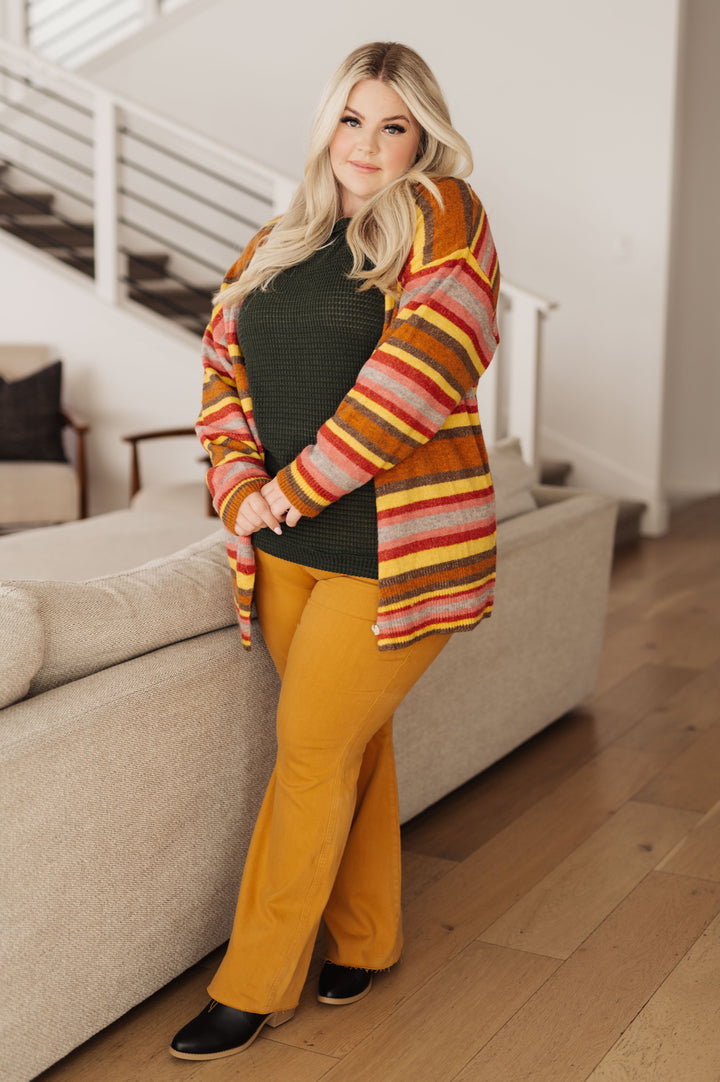 Henny Penny Striped Cardigan-Tops-Ave Shops-[option4]-[option5]-[option6]-[option7]-[option8]-Shop-Boutique-Clothing-for-Women-Online