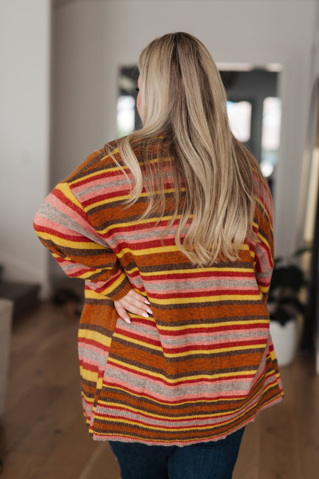 Henny Penny Striped Cardigan-Tops-Ave Shops-[option4]-[option5]-[option6]-[option7]-[option8]-Shop-Boutique-Clothing-for-Women-Online