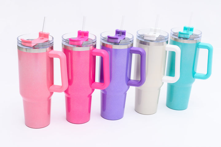 Insulated Shimmer Tumbler in Five Colors-Accessories-Ave Shops-[option4]-[option5]-[option6]-[option7]-[option8]-Shop-Boutique-Clothing-for-Women-Online